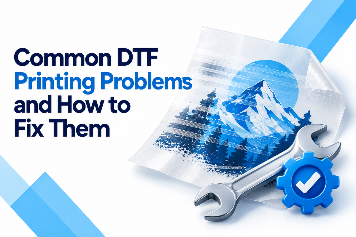 Common DTF Printing Problems and How to Fix Them