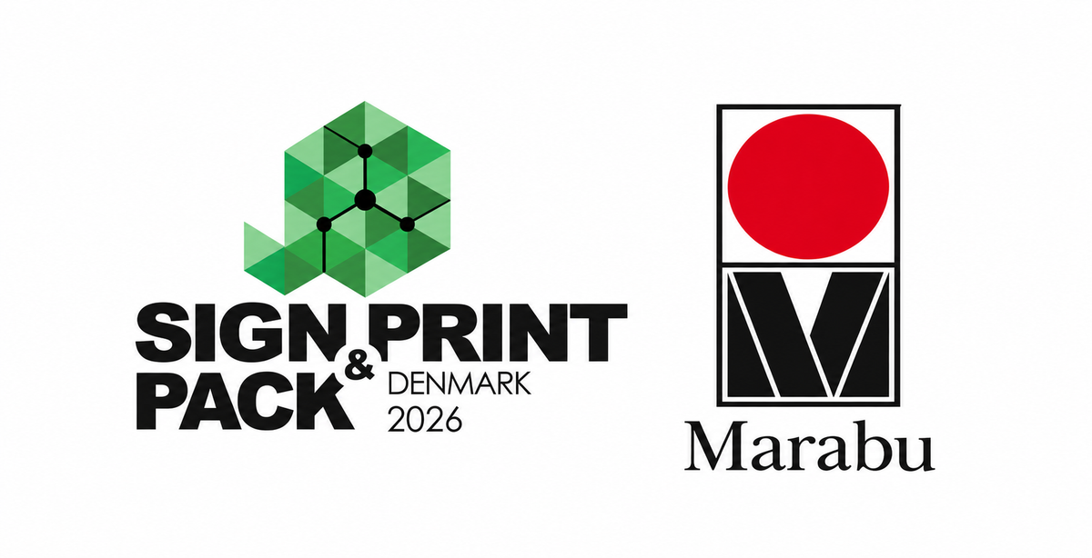 Filmjet Mini at Sign Print & Pack Denmark 2026 with Marabu Scandinavia