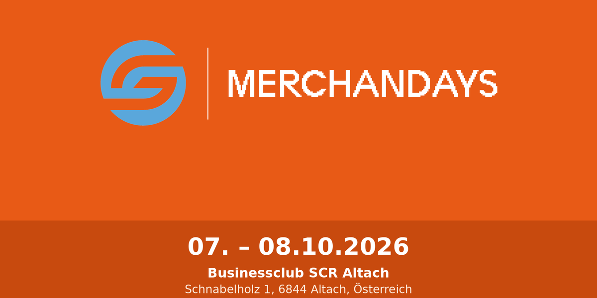 Filmjet Mini at MERCHANDAYS Austria 2026 with Gröner-Schulze