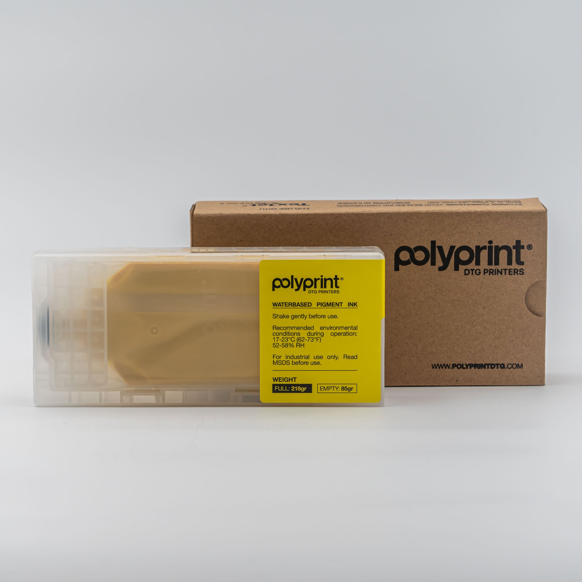 Texjet Inks Yellow 140ml (Cartridge)