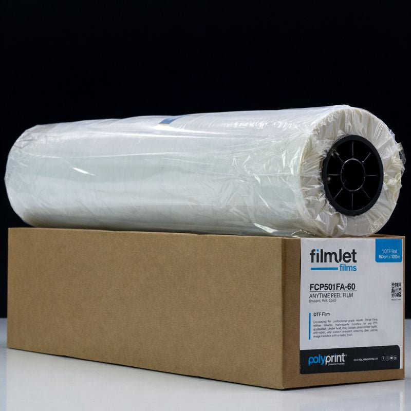 Filmjet 0.60X100m DTF Film Roll | Anytime Peel