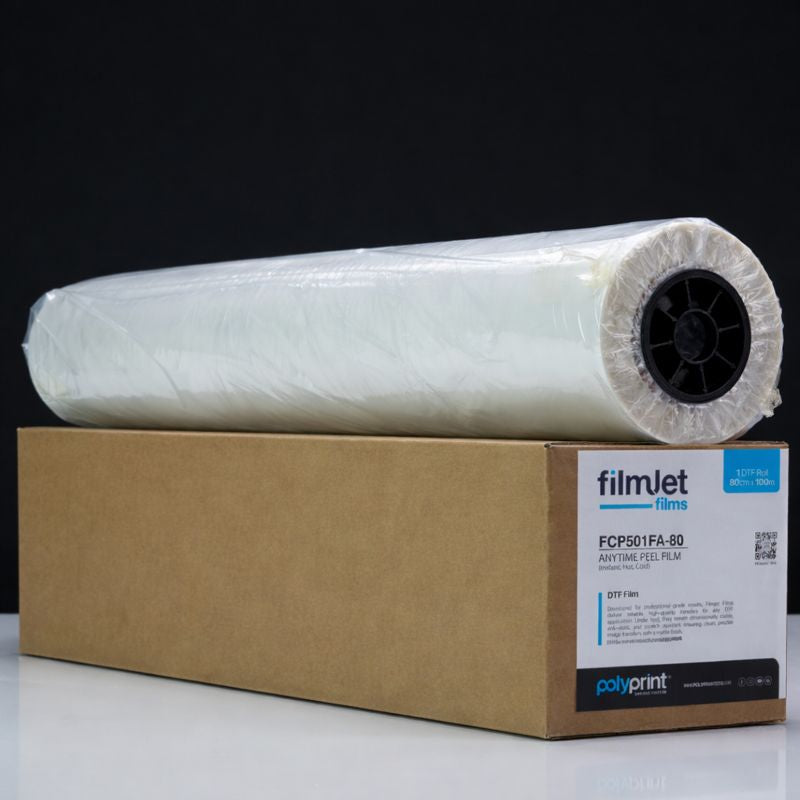 Filmjet 0.80X100m DTF Film Roll Anytime Peel
