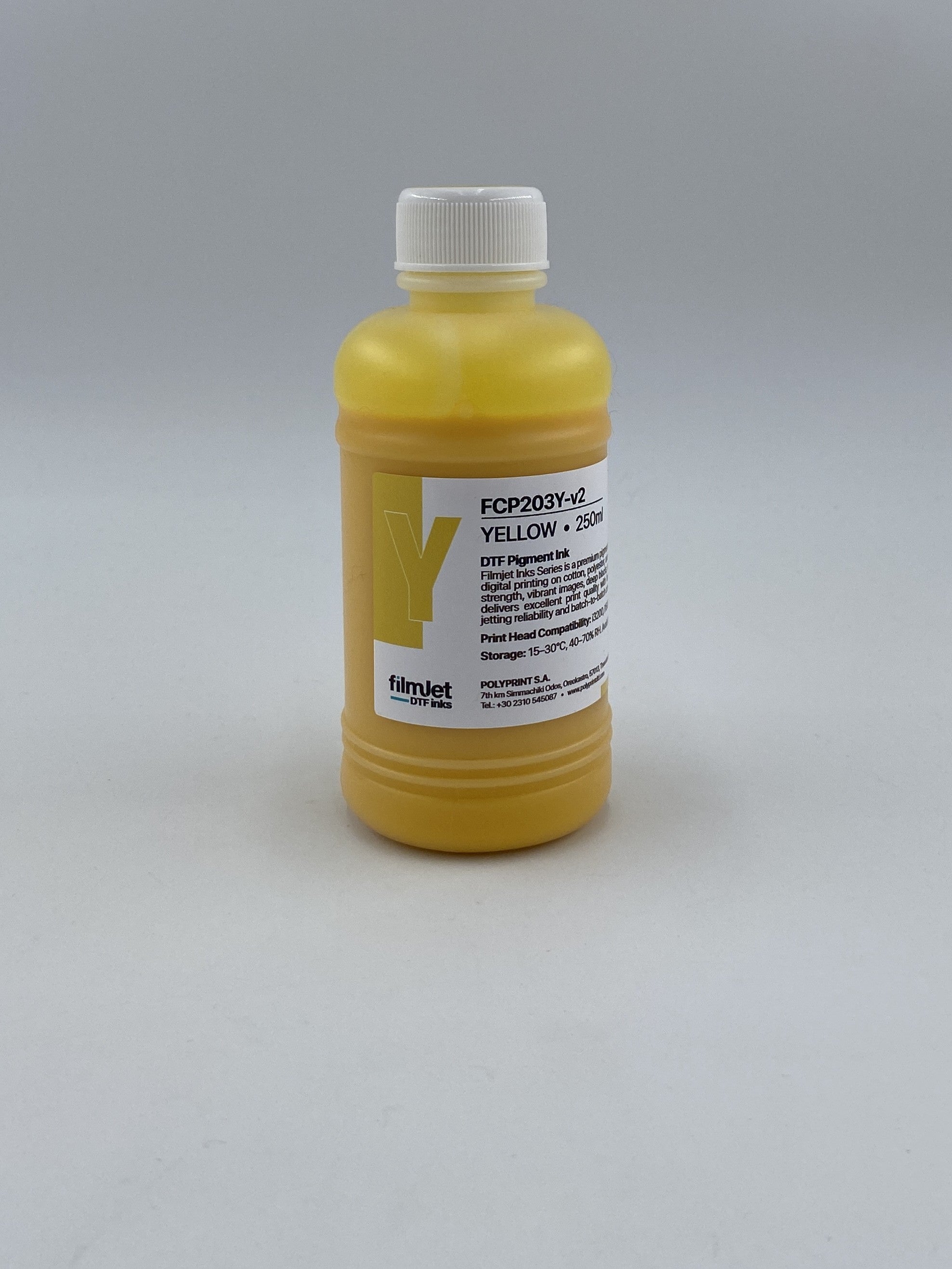 Yellow Filmjet DTF Ink 250gr (Bottle)