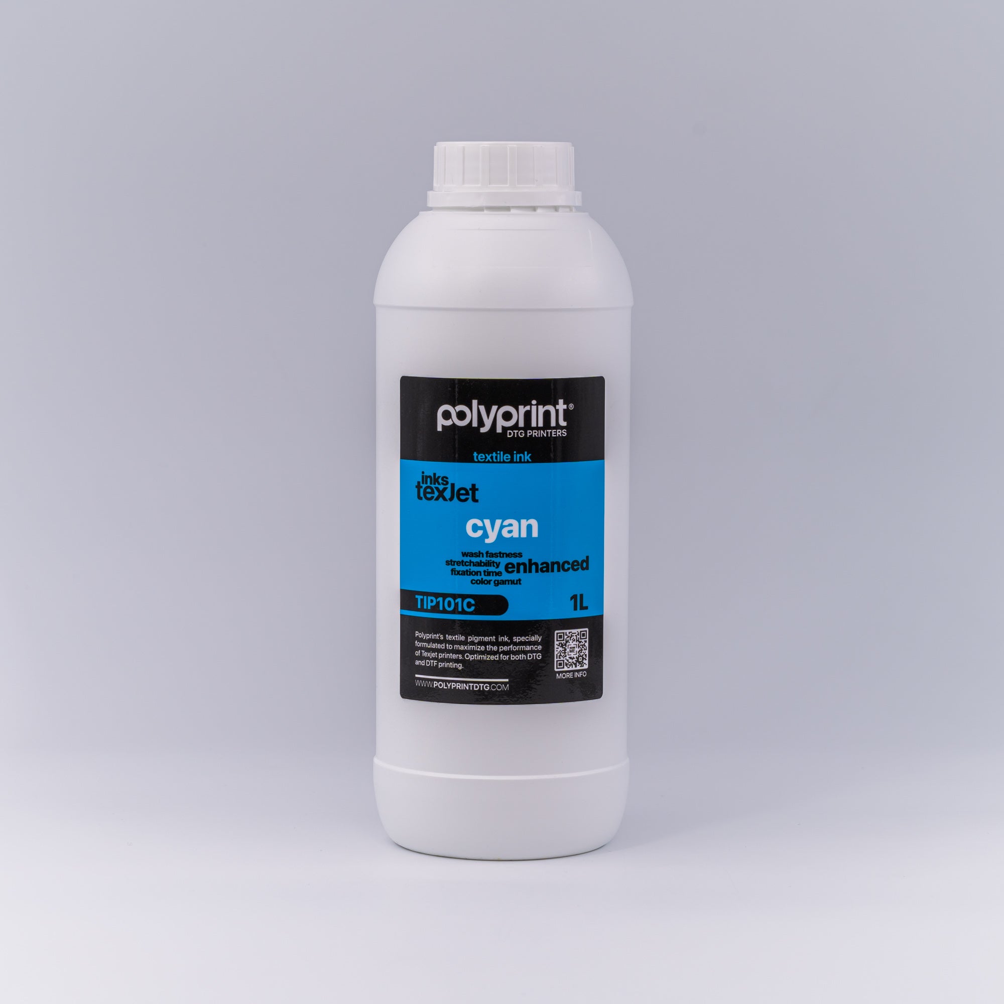 Texjet Inks Cyan 1 liter (Bottle)