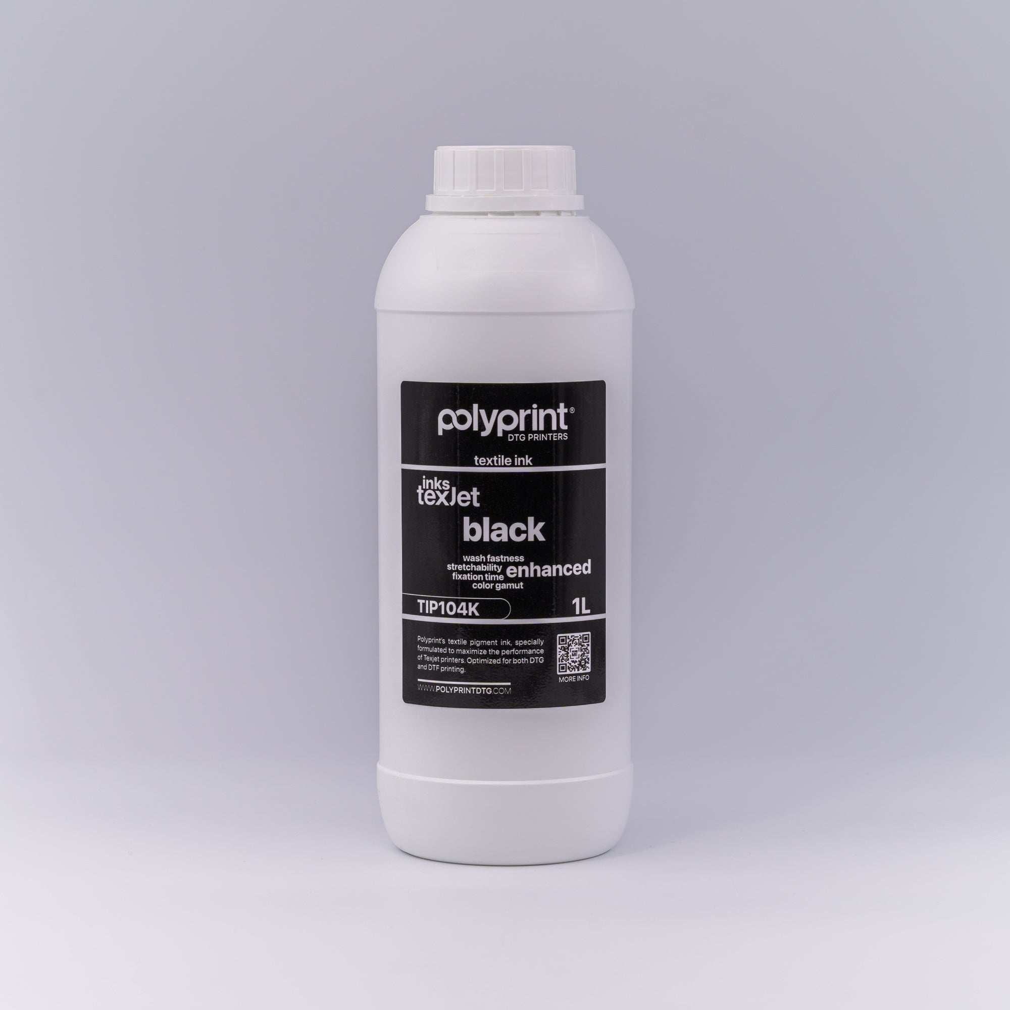 Texjet Inks Black 1 liter (Bottle)