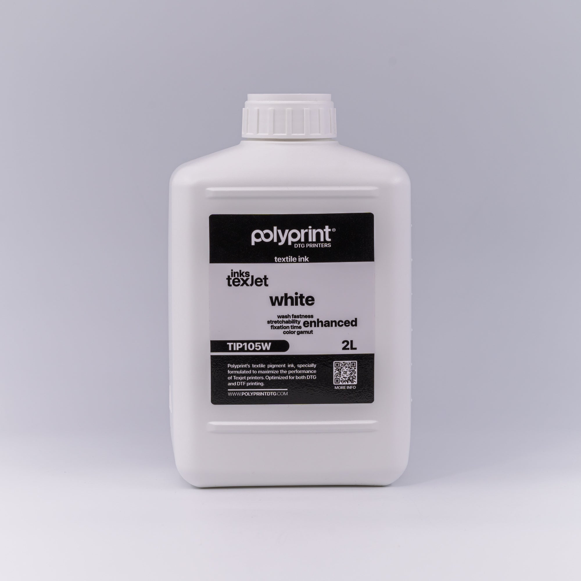 Texjet Inks White 2 liter (Bottle)