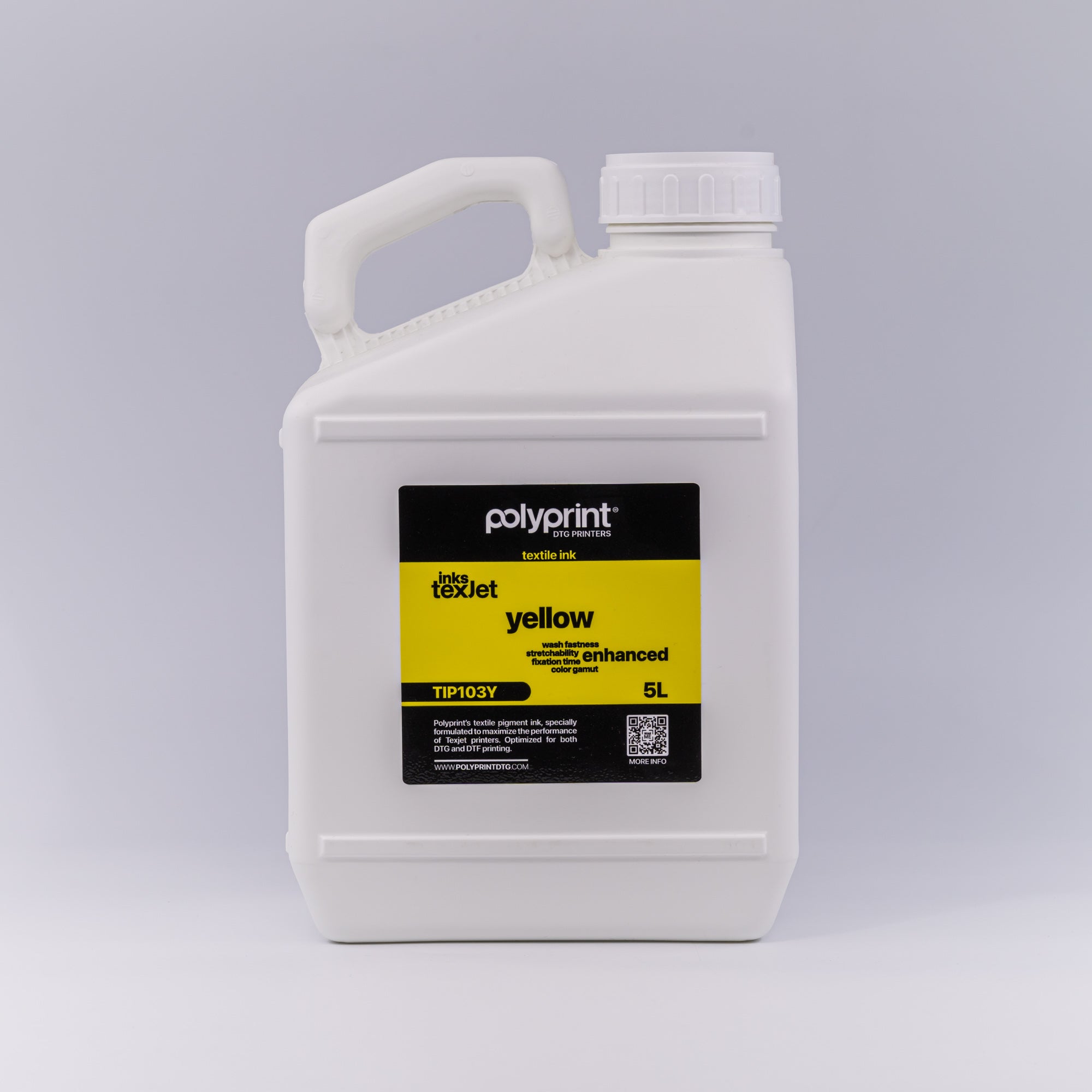Texjet Inks Yellow 5 liter (Bottle)