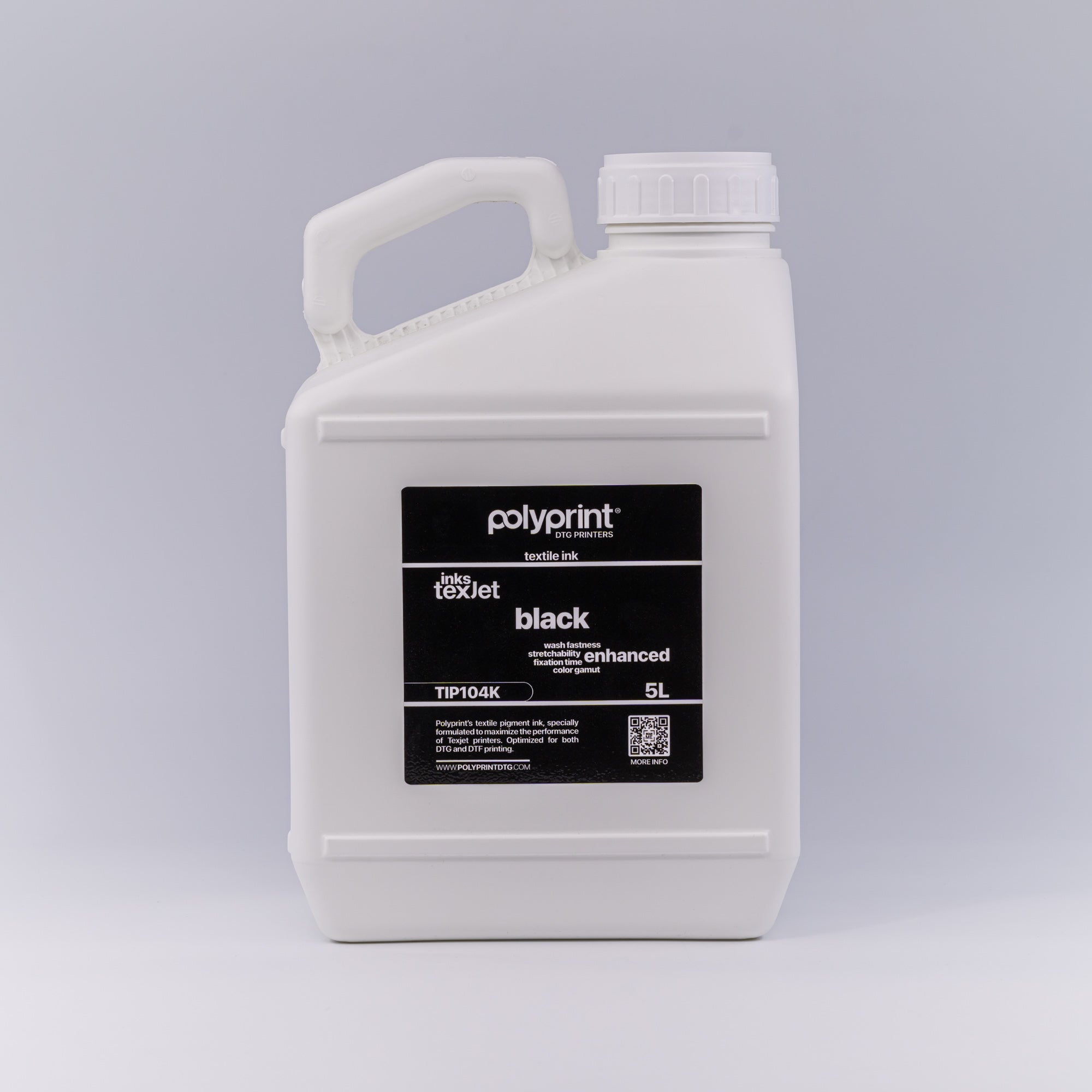 Texjet Inks Black 5 liter (Bottle)