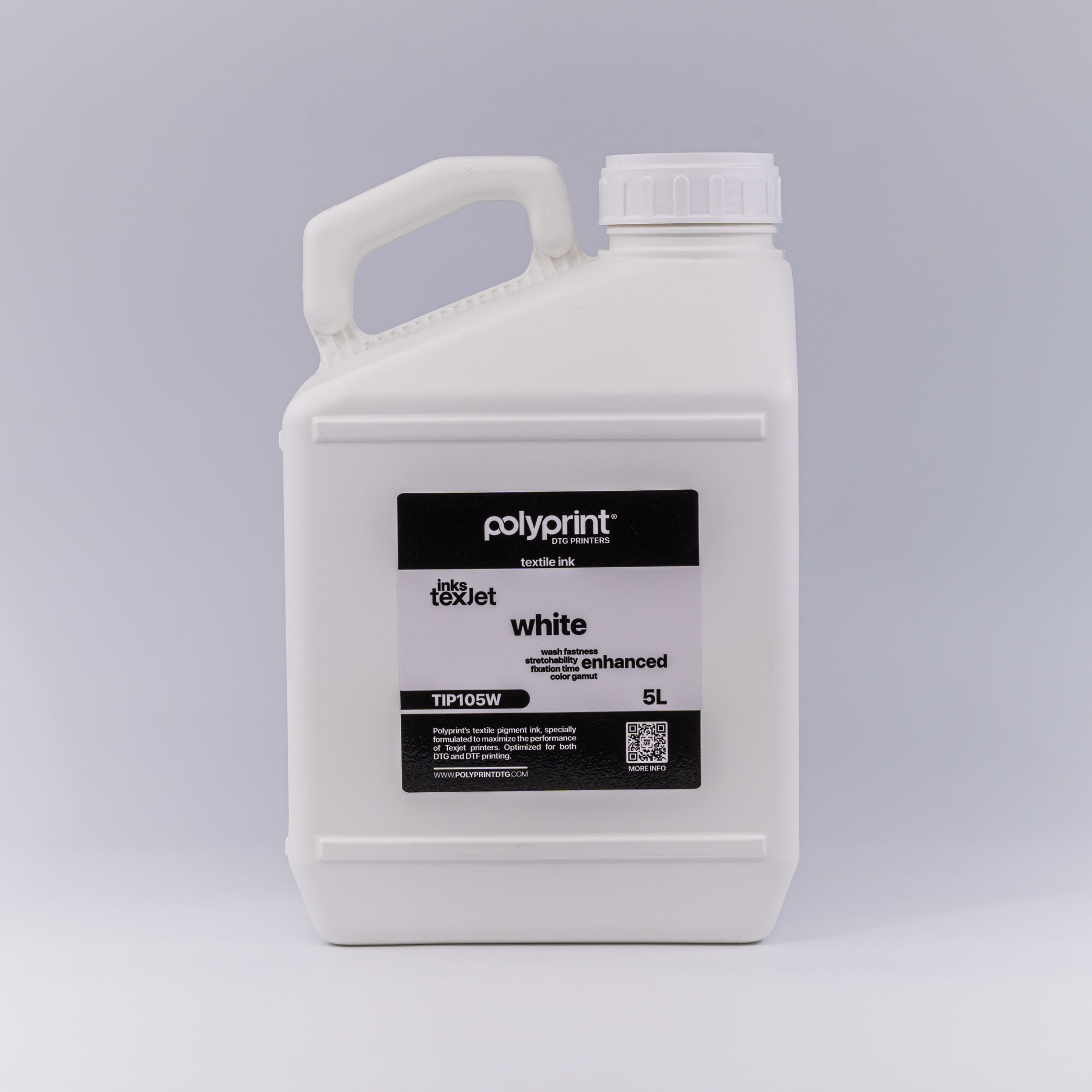 Texjet Inks White 5 liter (Bottle)
