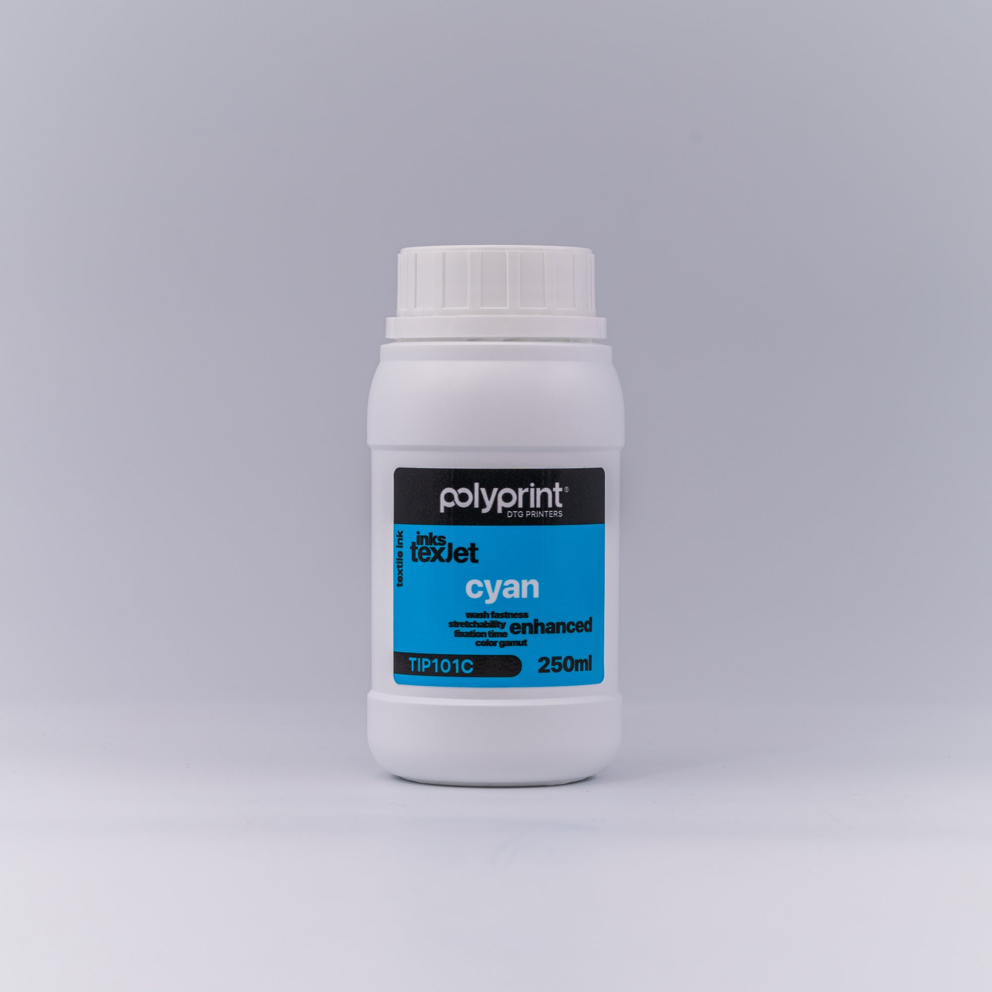 Texjet Inks Cyan 0.25 liter (Bottle)